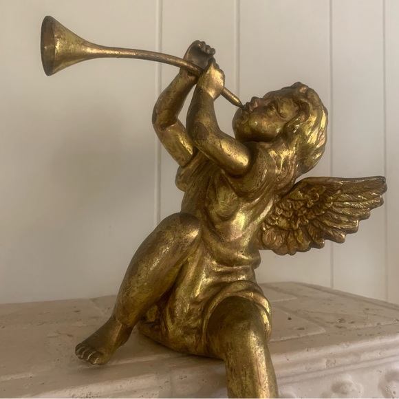 Closing Soon.✨ Winter Rose Garland Qt. 2 w 2 Cherubs. - Picture 13 of 14